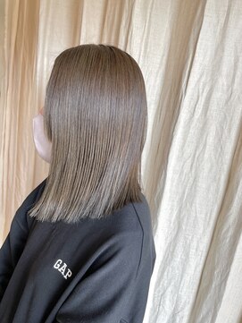 ヘアー メイク コラム コウ hair make column Coo オリーブベージュ