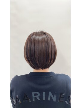 ヘア プロデュース アイモ(Hair Produce Aimo) 時短で決まる☆ナチュラルショートボブ