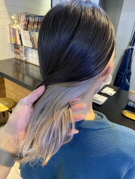 シーン 池袋(scene.) scene.【シーン】【池袋 西口徒歩3分】ホワイトインナーカラー