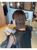 タイトボブアレンジ