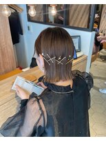 シエル(hair terrace Ciel)&nbsp;タイトボブアレンジ