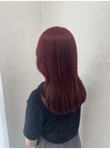 チェリーレッドカシスレッドカラートリートメントダブルカラー