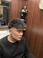 ヒロギンザ 浜松町店(HIRO GINZA) ツイストパーマ×スキンフェード