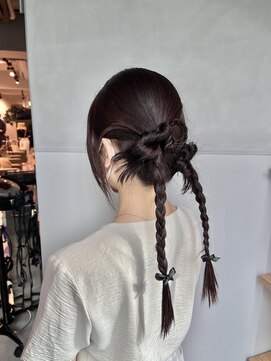 シャルムバイケンジ(Charm.by KENJE) 韓国アレンジ【カチモリ】y2k/結婚式/二次会/同窓会/銀座