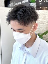 クアトログランシュ ひたちなか店(QUATRO×GranCieux)&nbsp;アップバングショート【ひたちなか/メンズ/カット】