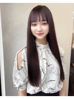 スターズ 船橋(STARS)&nbsp;艶髪ストレート透明感ラベンダーグレージュ