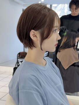 エミュ 表参道 青山(emu) 【emu 表参道 畔上 尚也】20代 大人丸みショート/丸みショート