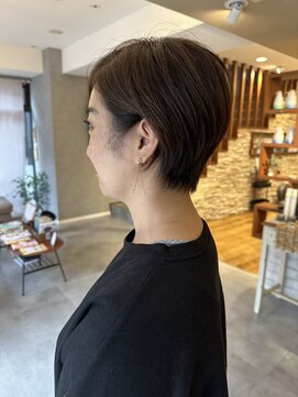 ヴィサージュメゾン(VISAGE maison) ショートボブ×ひし形