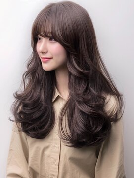 アルトリスト(Altruist Aging×HAIR&SPA) ★暗めカラーグランマッシュフェイスフレーミングデザインカラー