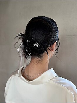ナージー(NAJEY)の写真/特別な日はプロの技でより華やかに可愛く♪結婚式やパーティーにも、シーンに合わせて可愛く仕上げます◎