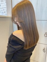エムサロン ルームス(emusalon Room's) 【Chigusa】ブラウンベージュ/ストレートロング/ブリーチカラー