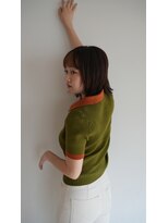 タップコーヴォ(TAP covo)&nbsp;前髪インナーカラー　/金沢市美容室　金沢駅近く　安江町