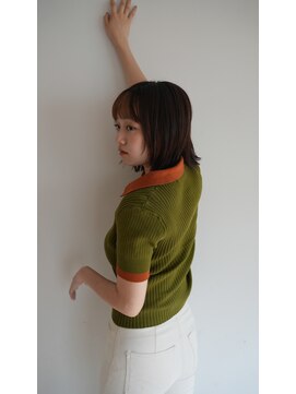 タップコーヴォ(TAP covo) 前髪インナーカラー　/金沢市美容室　金沢駅近く　安江町