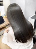 銀座　髪質改善トリートメント　艶髪　暗髪　ストレート