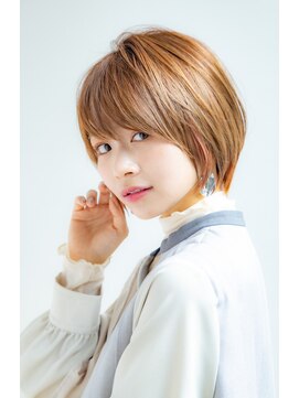 ロンドロゼ 池袋(Lond rose) ♪ミニウルフレイヤーカット顔周り前髪韓国ショートボブ/池袋