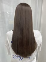 ルノン フィージュ(LUNON fieju)&nbsp;ホワイトグレージュミニウルフチェリーブラウンデジタルパーマ