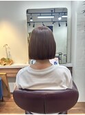 髪質改善/透明感/艶髪/切りっぱなしボブ
