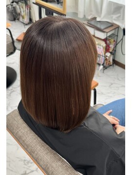 ヘアメイクアクト 都賀店 エイジング毛のお悩み解決!メテオストレート+カラー