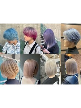 【名駅】ツヤ感×デザイン＊注目集めること間違いないカラー♪垢抜けた印象に☆透き通るような色味が魅力！