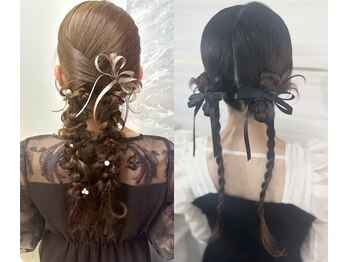 エス 熊谷(Ess)の写真/特別な日を、とびきり輝く私で♪Essのパーティーヘアセットで、思い出に残る一日を*[熊谷]