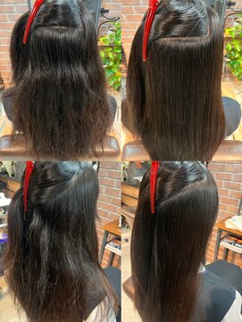 スット 渋谷(slut) くせ毛改善ストレート