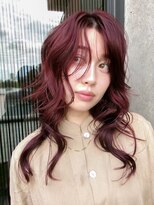 チクロヘアー(Ticro hair)&nbsp;@nkkn15 cassis  red
