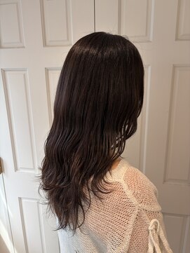 アルブル エト シミー(Arbre et chimie) 黒髪カタログ/クラゲヘアー/オリーブグレー/東村山