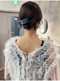 短めヘアのタイトツイン＊