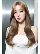 プライズ 所沢プロぺ通り店(prize)&nbsp;ミルクティーワンホンヘア韓国ブリーチ髪質改善艶カラー所沢