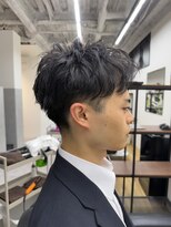 アニー 松戸(ANNI)&nbsp;スパイキー/スペインカール/韓国マッシュ/ブルーブラック