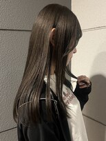 ヘアーアイストゥーレ(HAIR ICI TRE)&nbsp;オリーブグレージュ, 赤み消し,透明感カラー,オリーブベージュ