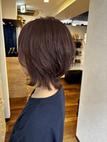 ブレス ヘアアンドスパ 湘南台(bless hair spa) ピンクくびれレイヤー