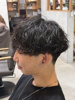 メンズクル(men's quru.)&nbsp;波巻きツイストスパイラルパーマ波巻きパーマメンズパーマ勝川駅