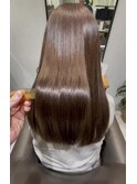 これからの季節におすすめ髪質改善艶カラー