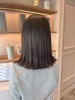 スーリール 福岡別府店(Sourire)&nbsp;ストレートミディアムボブ