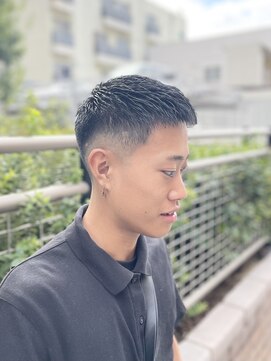 刈部倶楽舞 クロップ/フェード/メンズ/スキンフェード