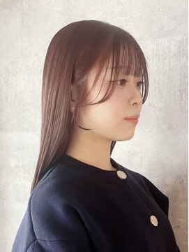 ヘアサロン コレハ(hair salon CoReha) 【ラベンダーピンク×顔周りカット】ウサミ