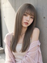 サロウィンスイート 池袋(SALOWIN Suite)&nbsp;髪質改善縮毛矯正×オリーブベージュ