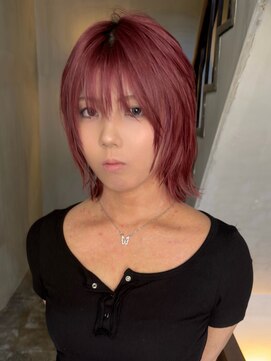 マーシー(MAAAAAC) シャギー　レイヤーショートウルフ
