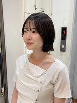 ヘアアンドメイク シークネクスト(HAIR&MAKE SeeK NEXT)&nbsp;くびれボブ/切りっぱなしボブ