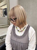 ソワンドゥブレスシエン 堀江店(soin de brace CIEN)&nbsp;ボブウルフ×ミックスカラー