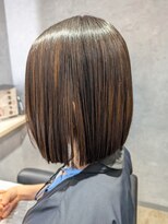リンク(Link)&nbsp;切りっぱなしボブ☆縮毛矯正