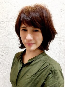 ヘアー アウグスティーナ(Hair Augustiner) MIXナチュラルパーマ&ピンクベージュ