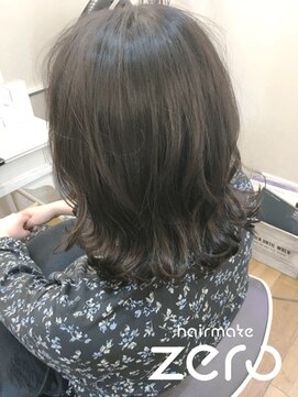 ヘアメイクゼロ 坂戸駅前店(hairmake zero) ゼフィラム　グレージュ　アディクシー