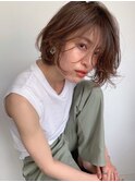 久留米【keeda】スリークなはね感!欲張りショートボブ