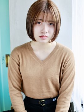 バース(BIRTH) 天神【BIRTH】美髪ブランジュカラー×ミニマムフレンチボブ