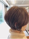 後頭部ふんわりショートボブ☆長岡×表参道