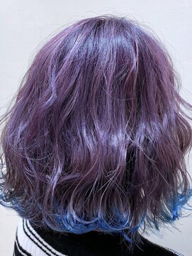 ファブ 千葉店(FaB) フェザーバング/カーキグレージュ/マッシュショートボブ[千葉駅]