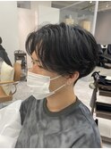 センターパートマッシュ◎