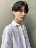 バイフィフス 原宿/表参道(by fifth)&nbsp;◇センターパート ニュアンスパーマ 韓国ヘア 黒髪